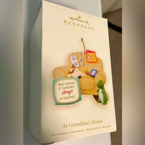 - Hallmark ornament- At Grandma’s House